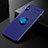 Ultra-thin Silicone Gel Soft Case Cover with Magnetic Finger Ring Stand SD2 for Xiaomi Redmi 9AT