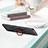 Ultra-thin Silicone Gel Soft Case Cover with Magnetic Finger Ring Stand SD2 for Xiaomi Redmi K40 5G