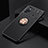 Ultra-thin Silicone Gel Soft Case Cover with Magnetic Finger Ring Stand SD2 for Xiaomi Redmi Note 11E Pro 5G