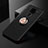 Ultra-thin Silicone Gel Soft Case Cover with Magnetic Finger Ring Stand SD2 for Xiaomi Redmi Note 9