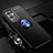 Ultra-thin Silicone Gel Soft Case Cover with Magnetic Finger Ring Stand SD3 for OnePlus 9 Pro 5G