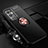 Ultra-thin Silicone Gel Soft Case Cover with Magnetic Finger Ring Stand SD3 for OnePlus 9 Pro 5G