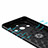 Ultra-thin Silicone Gel Soft Case Cover with Magnetic Finger Ring Stand SD3 for Realme Narzo 60 5G