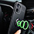 Ultra-thin Silicone Gel Soft Case Cover with Magnetic Finger Ring Stand SD3 for Realme V20 5G