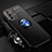 Ultra-thin Silicone Gel Soft Case Cover with Magnetic Finger Ring Stand SD3 for Vivo V23 Pro 5G