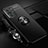 Ultra-thin Silicone Gel Soft Case Cover with Magnetic Finger Ring Stand SD3 for Xiaomi Redmi K40 Pro 5G Black