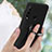 Ultra-thin Silicone Gel Soft Case Cover with Magnetic Finger Ring Stand T01 for Huawei P30 Lite XL