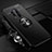 Ultra-thin Silicone Gel Soft Case Cover with Magnetic Finger Ring Stand T01 for OnePlus 8 Pro