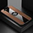 Ultra-thin Silicone Gel Soft Case Cover with Magnetic Finger Ring Stand T01 for Oppo K1