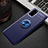 Ultra-thin Silicone Gel Soft Case Cover with Magnetic Finger Ring Stand T01 for Samsung Galaxy S20 Plus