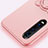 Ultra-thin Silicone Gel Soft Case Cover with Magnetic Finger Ring Stand T02 for Oppo Find X2 Pro