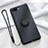 Ultra-thin Silicone Gel Soft Case Cover with Magnetic Finger Ring Stand T02 for Oppo K1