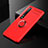 Ultra-thin Silicone Gel Soft Case Cover with Magnetic Finger Ring Stand T02 for Xiaomi Mi 10