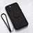 Ultra-thin Silicone Gel Soft Case Cover with Magnetic Finger Ring Stand T03 for Oppo A91