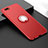 Ultra-thin Silicone Gel Soft Case Cover with Magnetic Finger Ring Stand T03 for Oppo K1