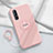 Ultra-thin Silicone Gel Soft Case Cover with Magnetic Finger Ring Stand T03 for Oppo Reno3 Pro