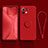 Ultra-thin Silicone Gel Soft Case Cover with Magnetic Finger Ring Stand T03 for Xiaomi Mi 11 Lite 4G Red