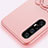 Ultra-thin Silicone Gel Soft Case Cover with Magnetic Finger Ring Stand T04 for Oppo Reno3 Pro