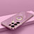 Ultra-thin Silicone Gel Soft Case Cover with Magnetic Finger Ring Stand T04 for Samsung Galaxy S21 Ultra 5G