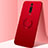 Ultra-thin Silicone Gel Soft Case Cover with Magnetic Finger Ring Stand T04 for Xiaomi Mi 9T