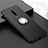 Ultra-thin Silicone Gel Soft Case Cover with Magnetic Finger Ring Stand T06 for Xiaomi Mi 9T