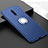 Ultra-thin Silicone Gel Soft Case Cover with Magnetic Finger Ring Stand T06 for Xiaomi Mi 9T Pro Blue