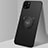 Ultra-thin Silicone Gel Soft Case Cover with Magnetic Finger Ring Stand T07 for Apple iPhone 11 Pro Max