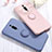 Ultra-thin Silicone Gel Soft Case Cover with Magnetic Finger Ring Stand T07 for Xiaomi Mi 9T