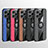 Ultra-thin Silicone Gel Soft Case Cover with Magnetic Finger Ring Stand X01L for Huawei Honor 60 SE 5G