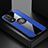 Ultra-thin Silicone Gel Soft Case Cover with Magnetic Finger Ring Stand X01L for Huawei Honor 80 Pro 5G