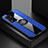 Ultra-thin Silicone Gel Soft Case Cover with Magnetic Finger Ring Stand X01L for Huawei Honor V40 5G