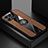 Ultra-thin Silicone Gel Soft Case Cover with Magnetic Finger Ring Stand X01L for Huawei Honor X30i