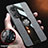 Ultra-thin Silicone Gel Soft Case Cover with Magnetic Finger Ring Stand X01L for Huawei Nova 9 Pro