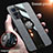 Ultra-thin Silicone Gel Soft Case Cover with Magnetic Finger Ring Stand X01L for OnePlus 9 5G