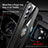 Ultra-thin Silicone Gel Soft Case Cover with Magnetic Finger Ring Stand X01L for OnePlus 9RT 5G