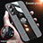 Ultra-thin Silicone Gel Soft Case Cover with Magnetic Finger Ring Stand X01L for OnePlus 9RT 5G