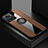 Ultra-thin Silicone Gel Soft Case Cover with Magnetic Finger Ring Stand X01L for OnePlus Ace 5G Brown