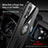 Ultra-thin Silicone Gel Soft Case Cover with Magnetic Finger Ring Stand X01L for OnePlus Nord 2 5G