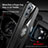 Ultra-thin Silicone Gel Soft Case Cover with Magnetic Finger Ring Stand X01L for OnePlus Nord CE 2 5G