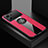 Ultra-thin Silicone Gel Soft Case Cover with Magnetic Finger Ring Stand X01L for Oppo K10 5G