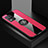 Ultra-thin Silicone Gel Soft Case Cover with Magnetic Finger Ring Stand X01L for Realme 8 5G