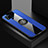 Ultra-thin Silicone Gel Soft Case Cover with Magnetic Finger Ring Stand X01L for Realme C20