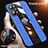 Ultra-thin Silicone Gel Soft Case Cover with Magnetic Finger Ring Stand X01L for Realme GT Neo 3T 5G