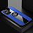 Ultra-thin Silicone Gel Soft Case Cover with Magnetic Finger Ring Stand X01L for Realme GT Neo3 5G Blue