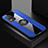 Ultra-thin Silicone Gel Soft Case Cover with Magnetic Finger Ring Stand X01L for Realme Narzo 30 5G