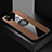 Ultra-thin Silicone Gel Soft Case Cover with Magnetic Finger Ring Stand X01L for Realme Q2i 5G