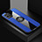 Ultra-thin Silicone Gel Soft Case Cover with Magnetic Finger Ring Stand X01L for Realme V11s 5G