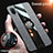Ultra-thin Silicone Gel Soft Case Cover with Magnetic Finger Ring Stand X01L for Samsung Galaxy A02