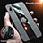 Ultra-thin Silicone Gel Soft Case Cover with Magnetic Finger Ring Stand X01L for Samsung Galaxy A20