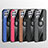 Ultra-thin Silicone Gel Soft Case Cover with Magnetic Finger Ring Stand X01L for Samsung Galaxy A22 4G